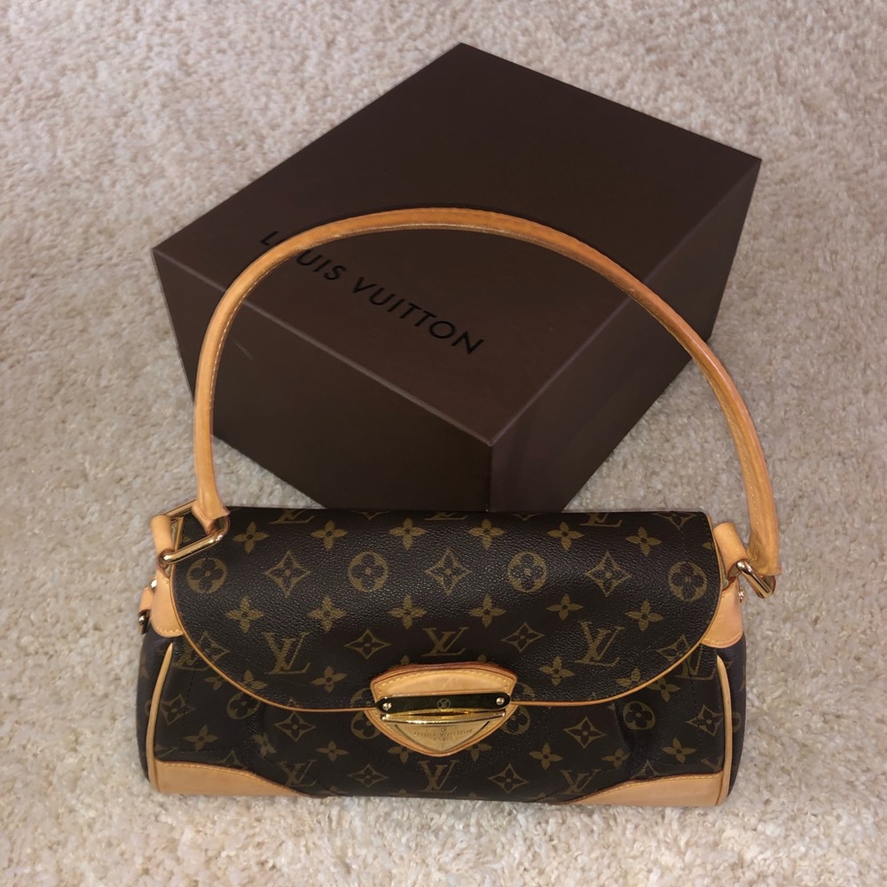 Vintage Louis Vuitton Monogram Beverly MM Satchel
